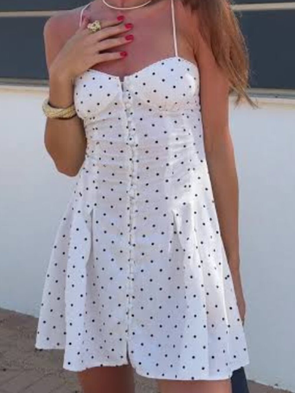Zara Polka Dot Mini Dress